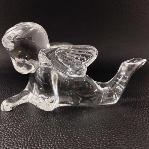 Baccarat Crystal Angel “Thinking of You” Figurine - Picture 2 of 5